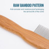Hřeben na rozčesávání srsti pro psy a kočky Eco Bamboo