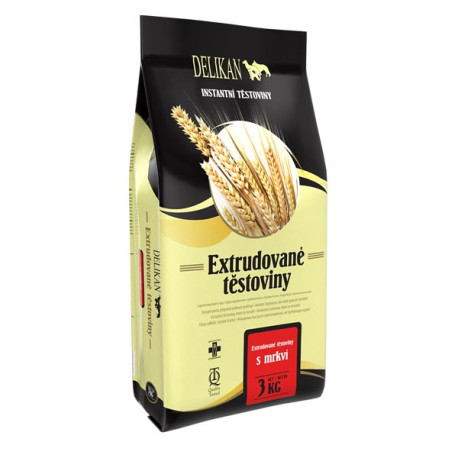 Těstoviny instantní + mrkev pro psy 3kg