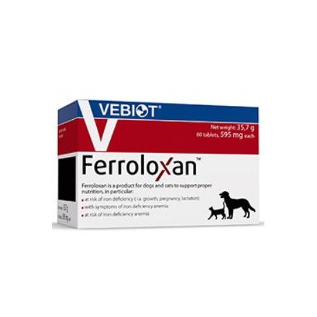 Ferroloxan pro psy a kočky 60tbl