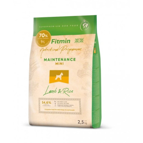 Fitmin Dog NP Mini  Lamb&Rice 2,5kg