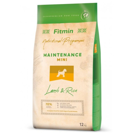 Fitmin Dog NP Mini Maintenance Lamb&Rice 12kg