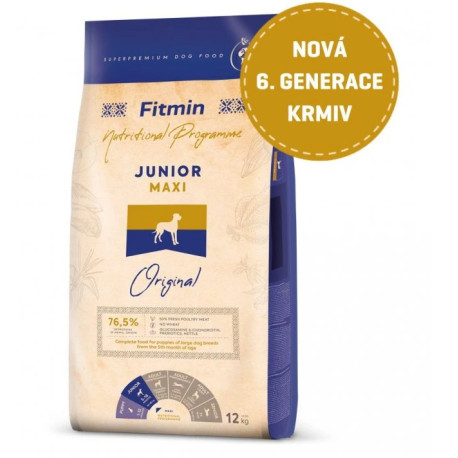 Fitmin Dog NP Maxi Junior Original 12kg