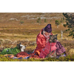 Obleček Hurtta Expedition Parka II jahodový 40XS
