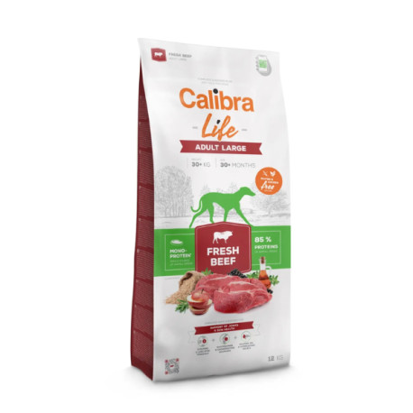 Calibra Dog Life Adult Large Fresh Beef 12kg