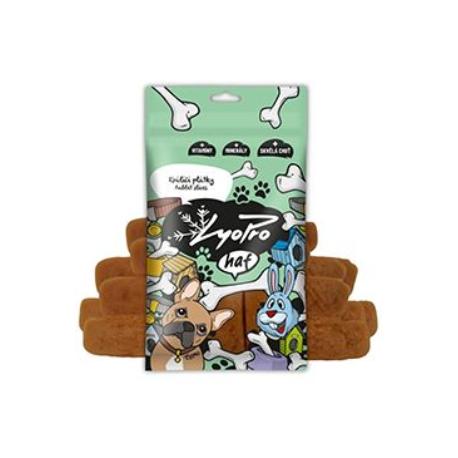 Lyopro DOG poch. sušené Králičí plátky 70g