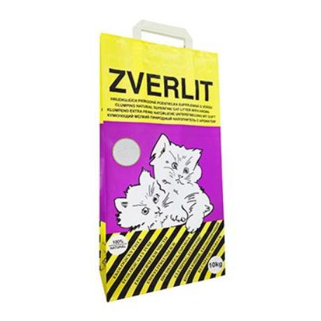 ZVERLIT Podestýlka fialová,superjemná s vůní,kočka10kg