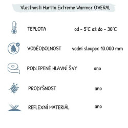 Obleček Hurtta Extreme overal lilkový 30M