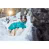 Obleček Hurtta Monsoon coat II ECO paví zeleň 28
