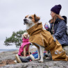 Obleček Hurtta Monsoon coat II ECO pískový 40XS