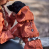 Obleček Hurtta Mudventure Coat ECO skořicový 40