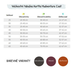 Obleček Hurtta Mudventure Coat ECO skořicový 55