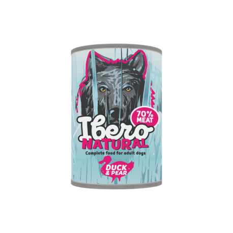 Ibero COLD PRESSED dog LG konz. DUCK&Pear 400g
