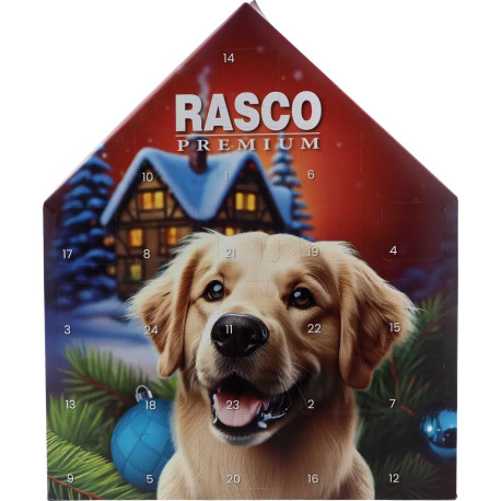 Adventní kalendář RASCO Premium pro psy Nový 120g