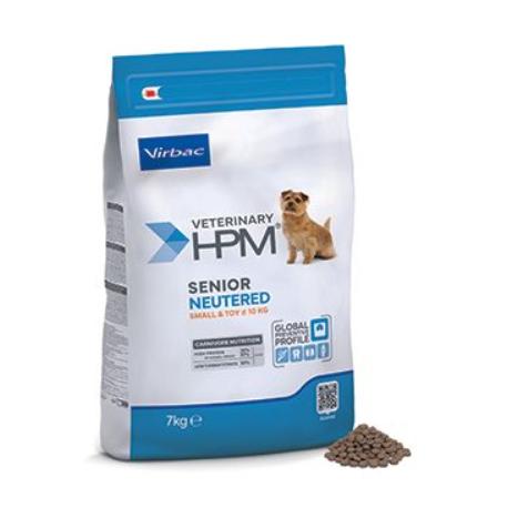 VET HPM Senior Neutered Dog Small & Toy 7kg NEW