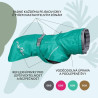 Obleček Hurtta Monsoon coat II ECO paví zeleň 28