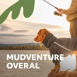 Obleček Hurtta Mudventure overal ECO černý 45M
