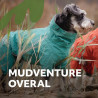Obleček Hurtta Mudventure overal ECO paví zeleň 55M