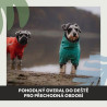Obleček Hurtta Mudventure overal ECO paví zeleň 55M