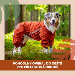 Obleček Hurtta Mudventure overal ECO skořicová 30S