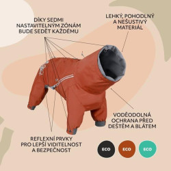 Obleček Hurtta Mudventure overal ECO skořicová 30S