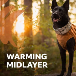 Obleček Hurtta Warming Midlayer ECO písková 60