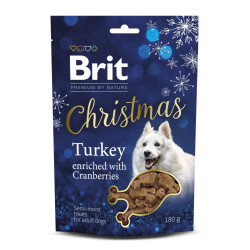 Brit Premium Dog Christmas Semi-moist Tr. Turkey 180g