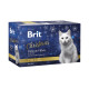 Brit Premium Cat Vánoční Multip.Filety ve šťávě 12x85g