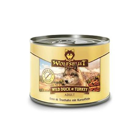 Wolfsblut Dog Adult Wild Duck&Turkey konz. 200g