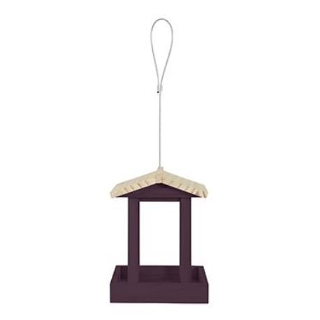 Krmítko venk. FLORA 1 na semena dřevo fialová Zolux