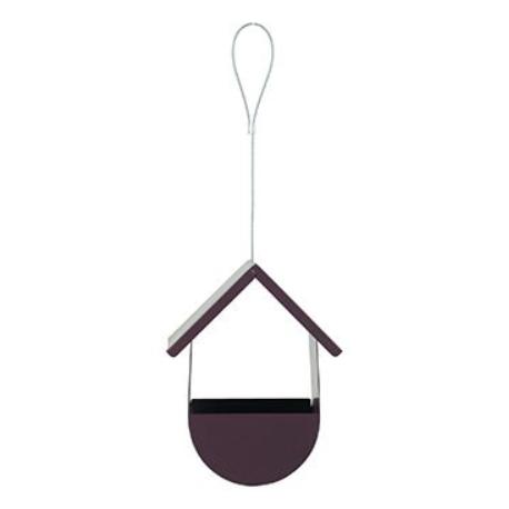 Krmítko venk. BUDKA na semena kov fialová Zolux