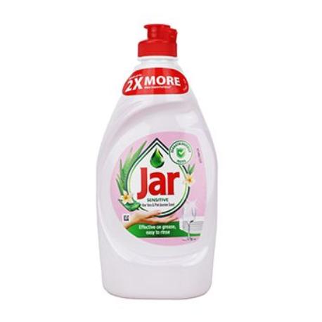 Saponát na nádobí Jar Sensitive Aloe/Pink 450ml