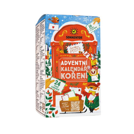SONNENTOR Koření Adventní kalendář 24ks BIO