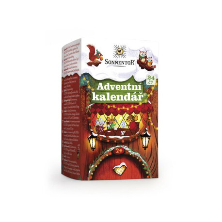SONNENTOR Čaj Adventní kalendář 24 sáčků BIO