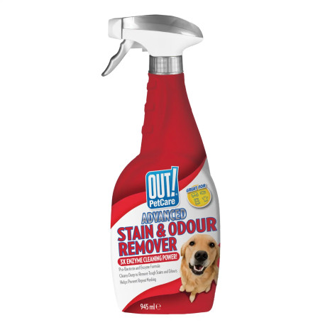 OUT! Super účinný odstraňovač zápachu a nečistot 945ml