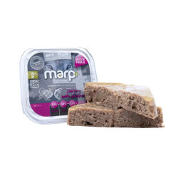 Marp Natural Plus Dog vanička krůtí&losos 150g
