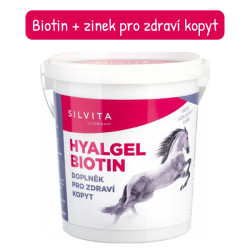 Hyalgel Horse Biotin + zinek pro koně