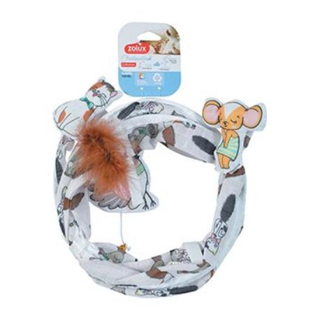 Hračka kočka CHATOUILLE Tunel otevřený 70cm Zolux