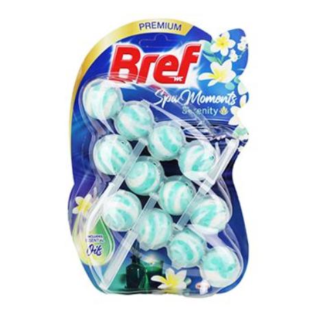Wc blok Bref Spa Moments Serenity kuličky 3x50g