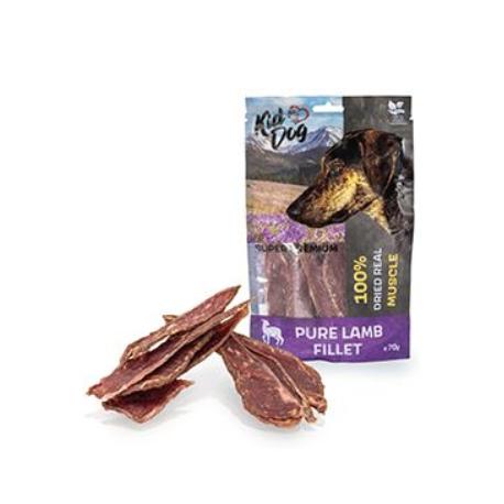 Pochoutka KIDDOG SUPER PREMIUM jehněčí svalovina 70g
