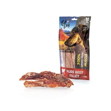 Pochoutka KIDDOG SUPER PREMIUM hovězí svalovina 70g