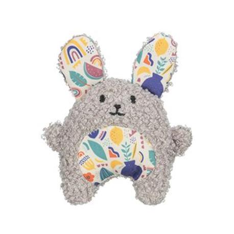 Hračka kočka Králíček plyšový s catnipem 11cm TR