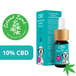 CBD kapky pro psy 10% 10ml