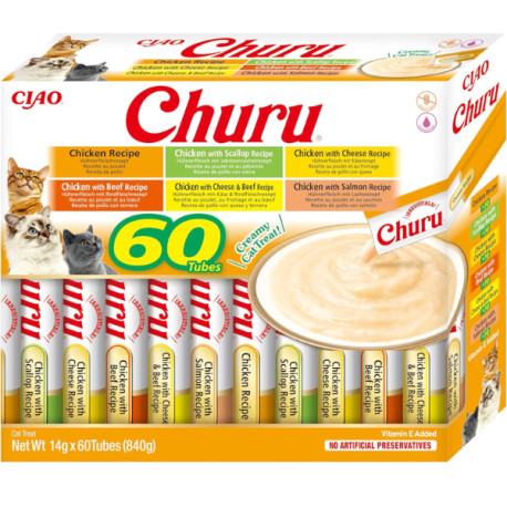 Churu Cat BOX Chicken Variety 60x14g