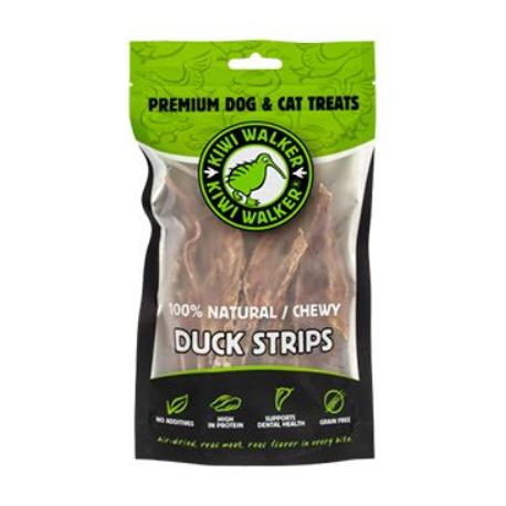 Pochoutka vzduchem sušené kachní plátky 100g Kiwi