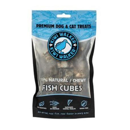 Pochoutka vzduchem sušené kostky rybí kůže 100g Kiwi