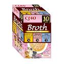 Churu Cat BOX Broth Chick&Chick.Salm&Chick.Tuna 10x40g