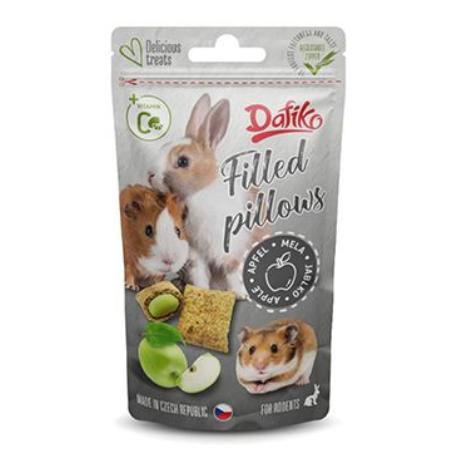 Dafíko plněné polštářky pro hlodavce jablko 40g
