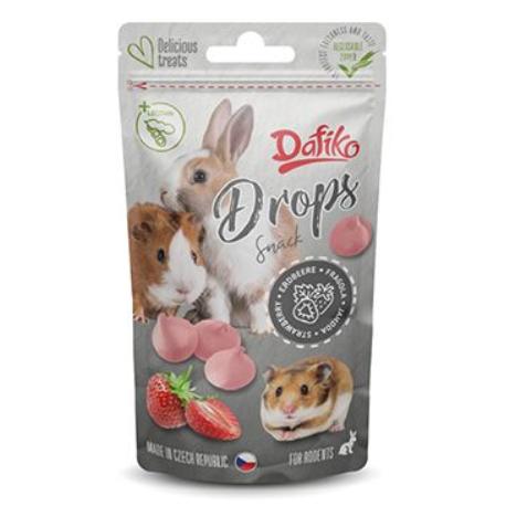 Dafíko drops pro hlodavce jahoda 75g