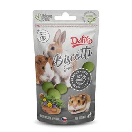 Dafíko piškoty pro hlodavce bylinky 25g