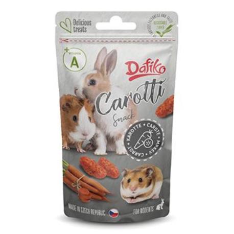 Dafíko carotti pro hlodavce mrkev 50g